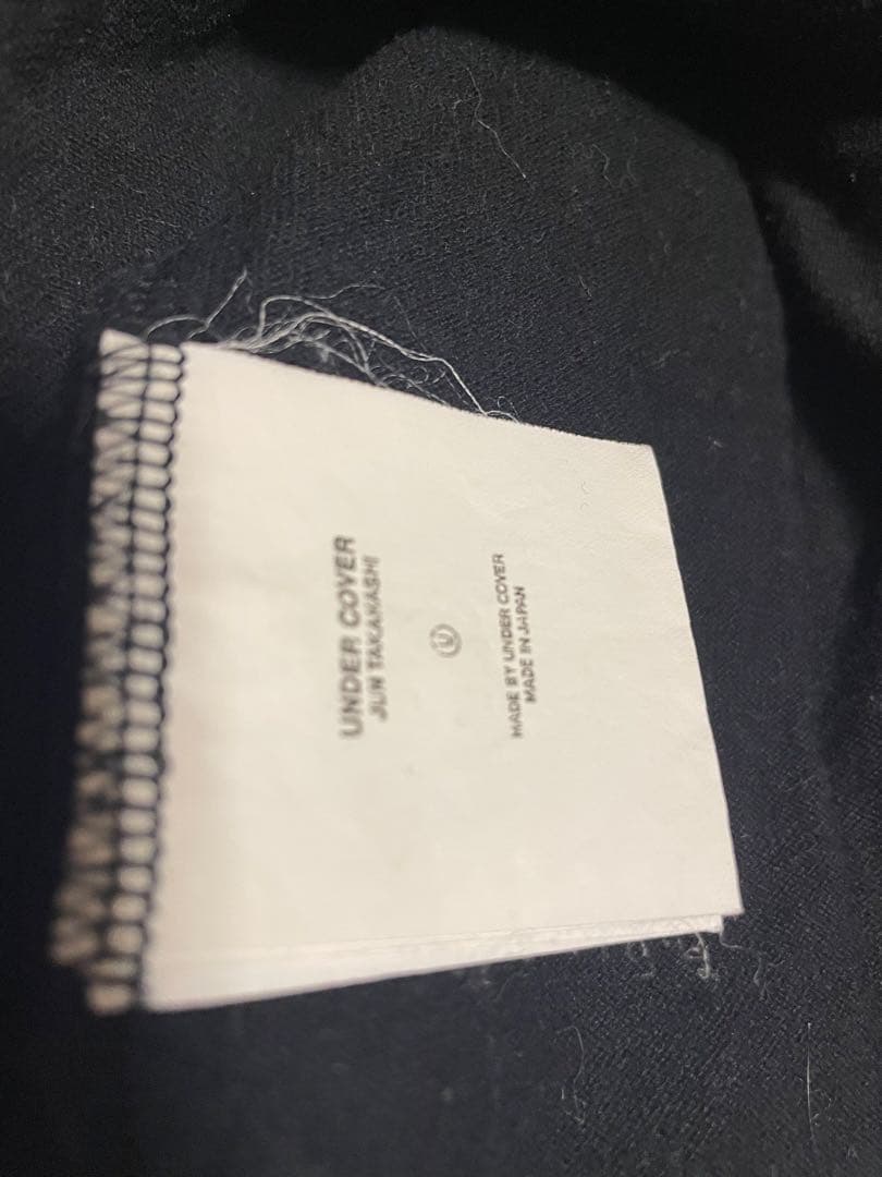 アンダーカバー 民族柄 ノースリーブTシャツ scab期　undercover