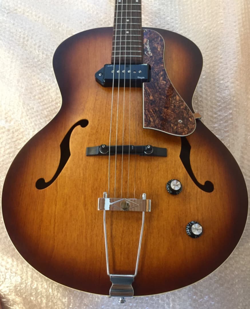 ○美品 Godin 5th avenue Kingpin P90 ゴダン ギター