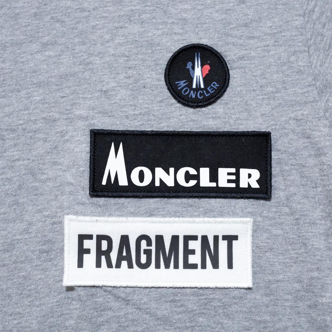 Moncler x Fragment コラボ ロゴワッペンTシャツ