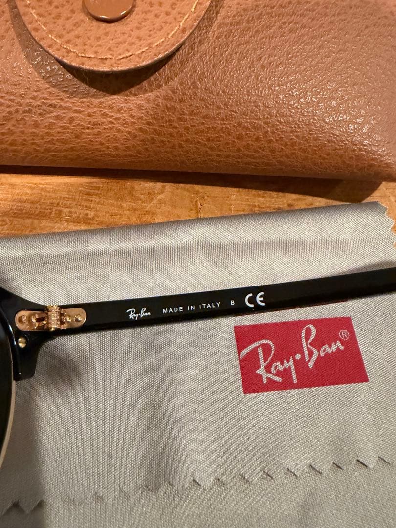 【未着用】Ray Ban レイバン クラブラウンド サングラス