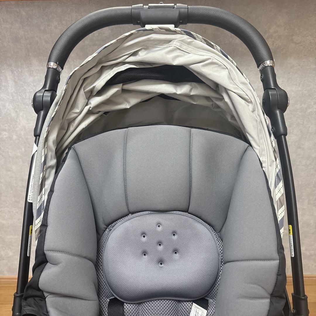 Aprica アップリカ ラクーナエアーコンパクト 限定モデル グレー 軽量