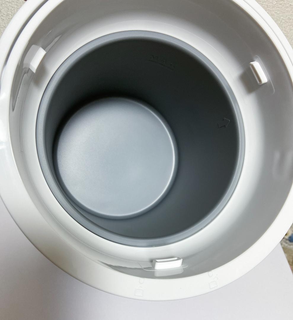 THREEUP スリーアップ スチーム式加湿器 ホワイト ST-AZ0672WH