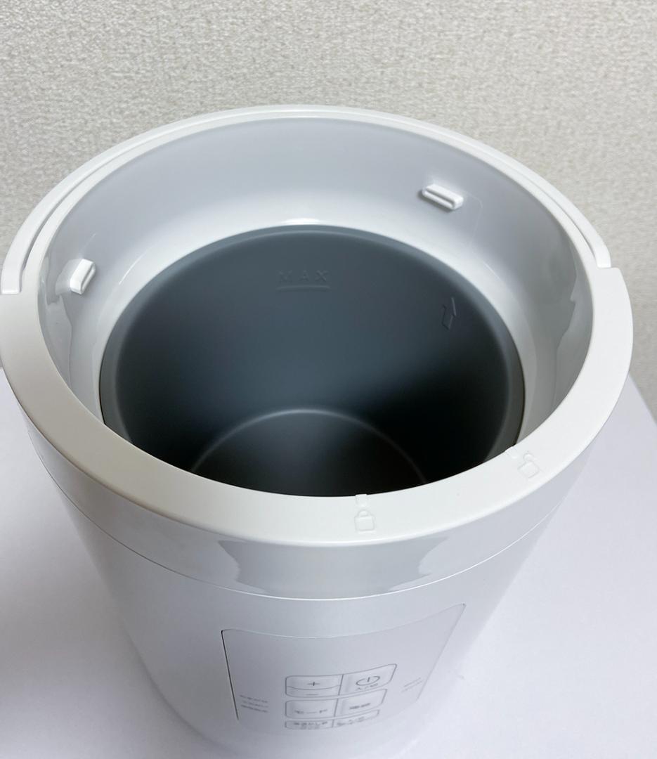 THREEUP スリーアップ スチーム式加湿器 ホワイト ST-AZ0672WH