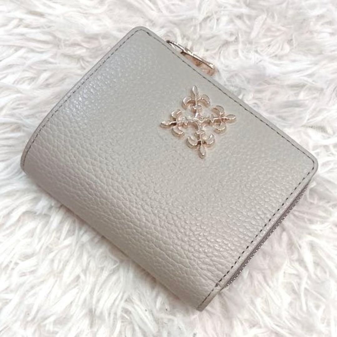 【美品】russet モノグラムプレート ハーフフォレット(SO-376)