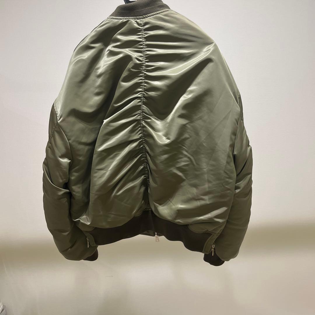 美品　Prime-Over Nylon MA-1 Bomber Jacket