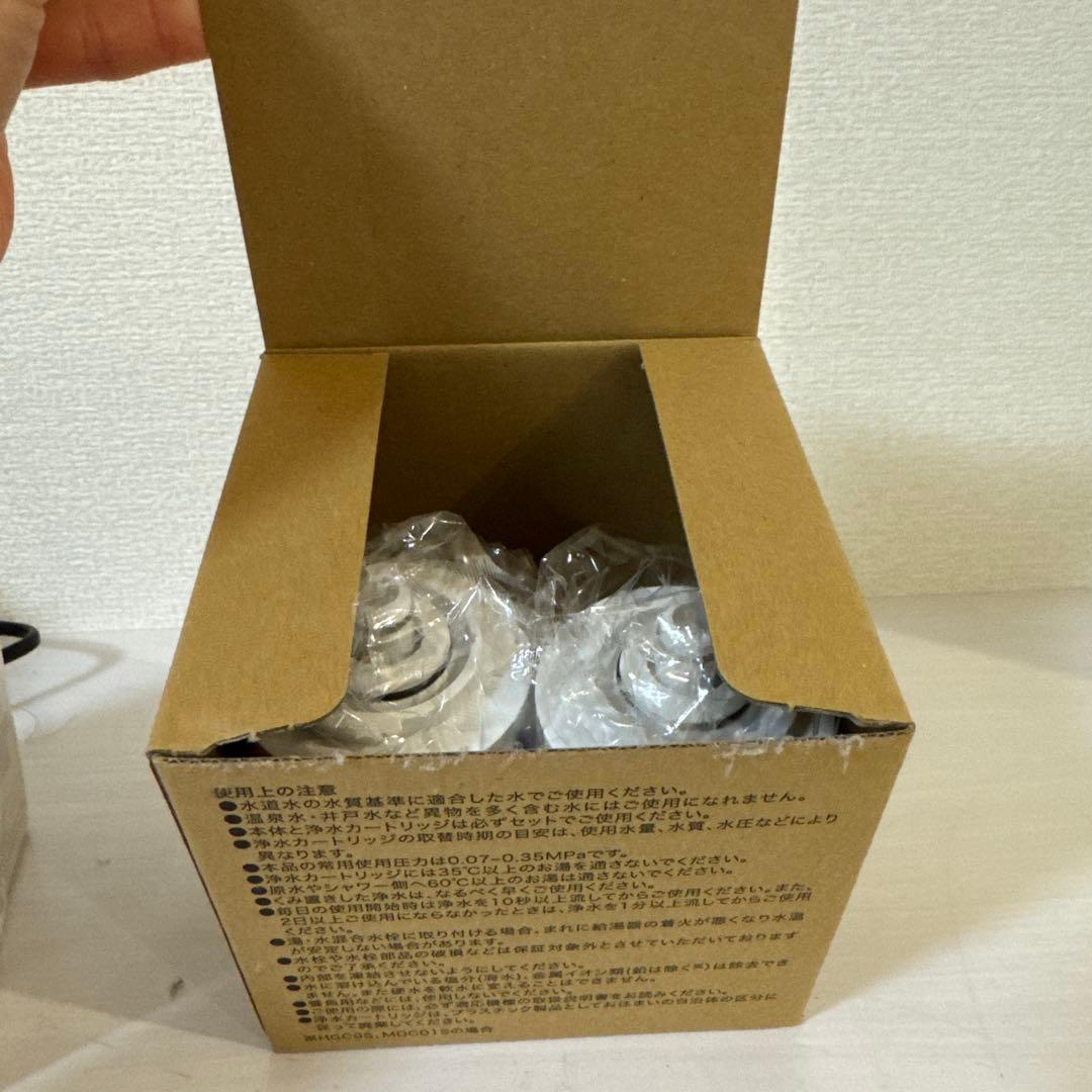 Cleansui MDC01S 浄水器カートリッジ 4個入と2個付き