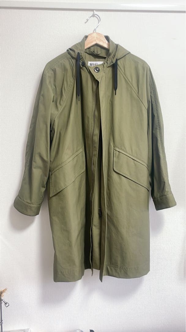 MHL. モッズコート　(オリーブ)