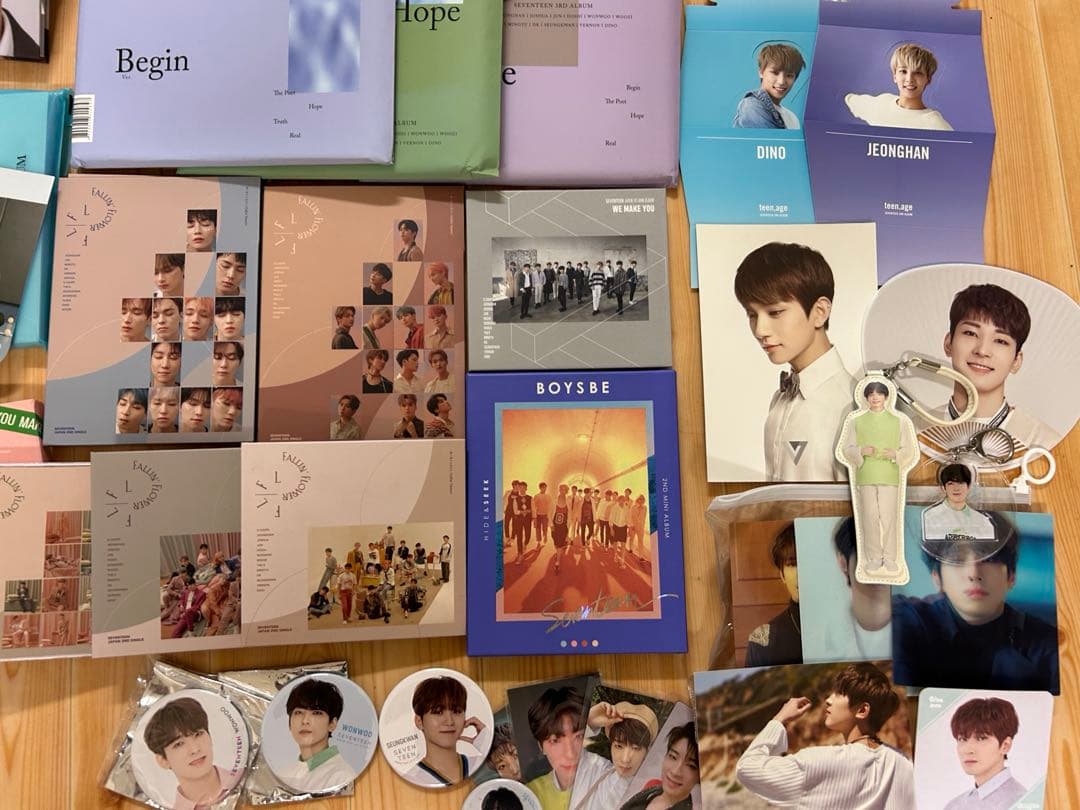 SEVENTEEN グッズ、DVDアルバムまとめ売り