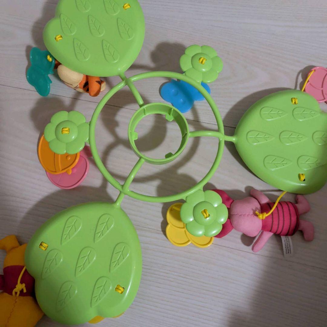 【美品】ベビージム プーさん6WAYジムにへんしんメリー
