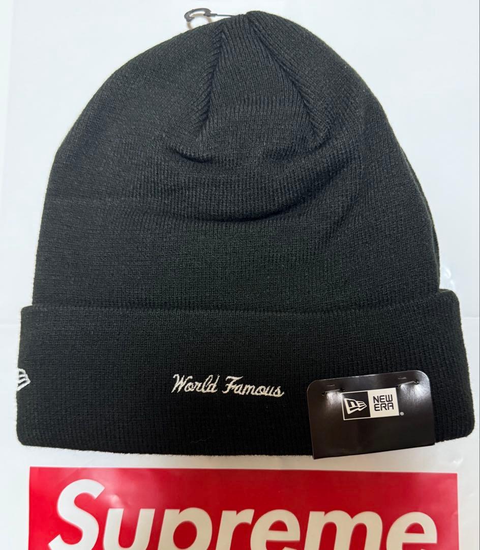 Supreme New Era® Box Logo Beanie \"Black\"