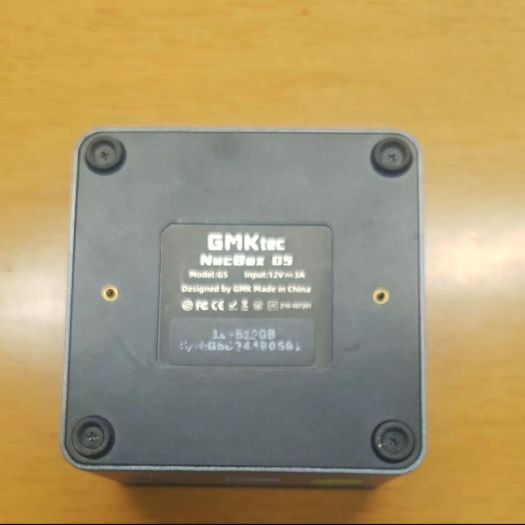 GMKtec ミニPC NucBox G5 N95搭載 12/512GB