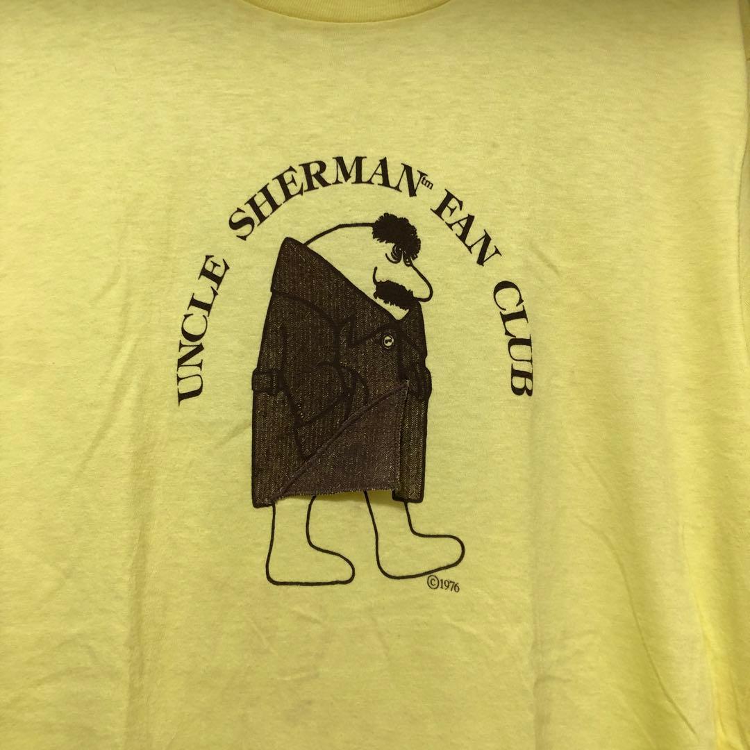 70's UNCLE SHERMAN FAN CLUB USA製 エロTシャツ