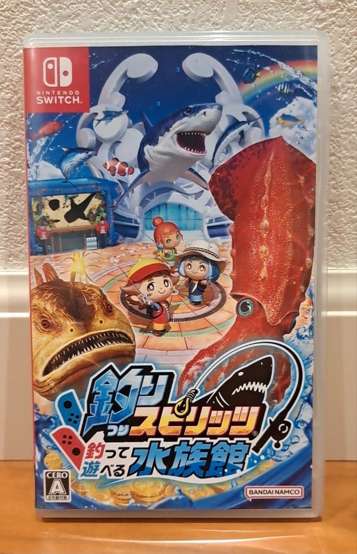 Switch ソフト 釣りスピリッツ 釣って遊べる水族館　サオコン ２個