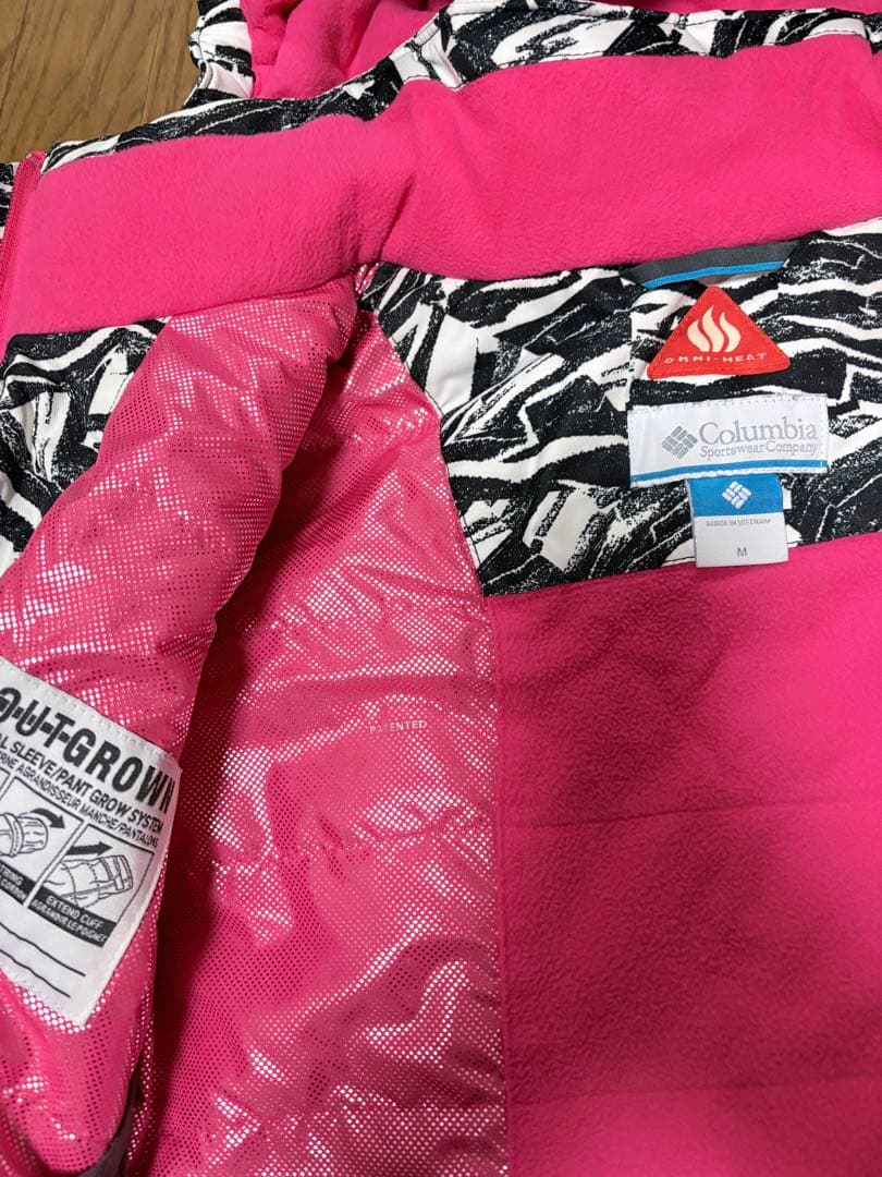 Columbia コロンビア　スキーウェア女の子用ジュニアM140サイズ美品