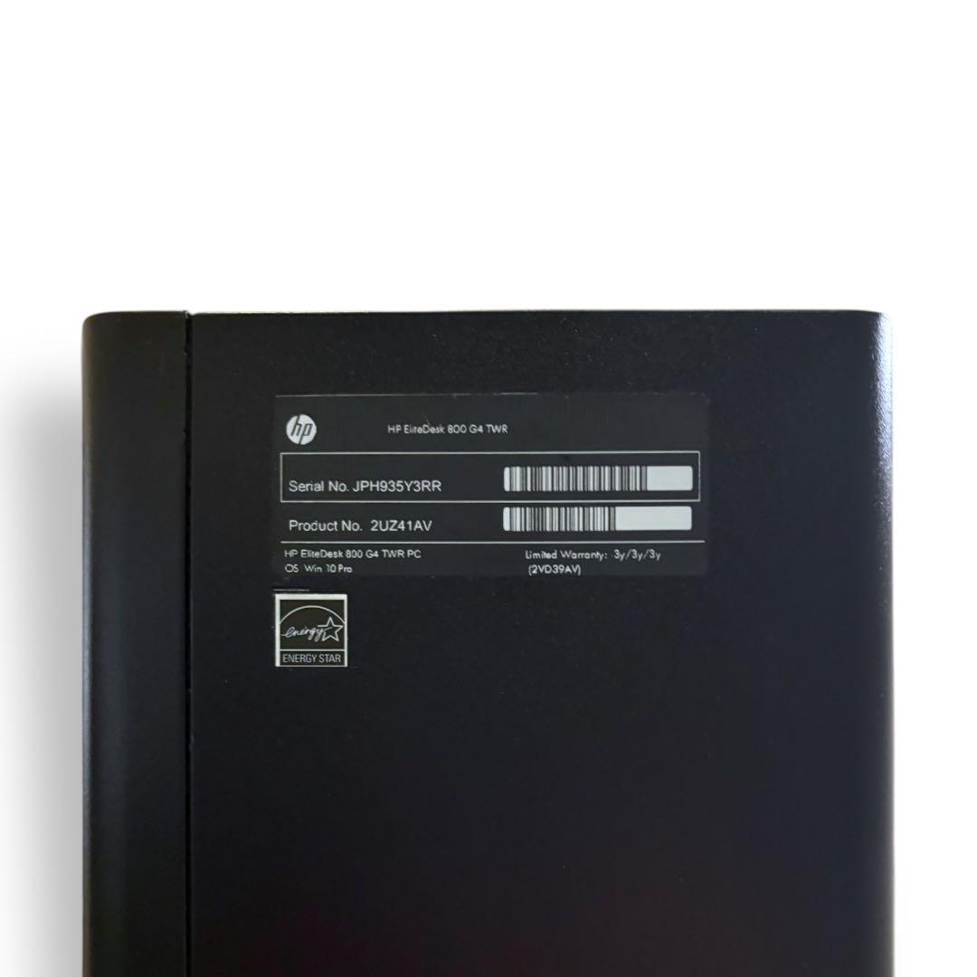 Elitedesk800 G4 Core i7メモリ32GB/Win11 Pro