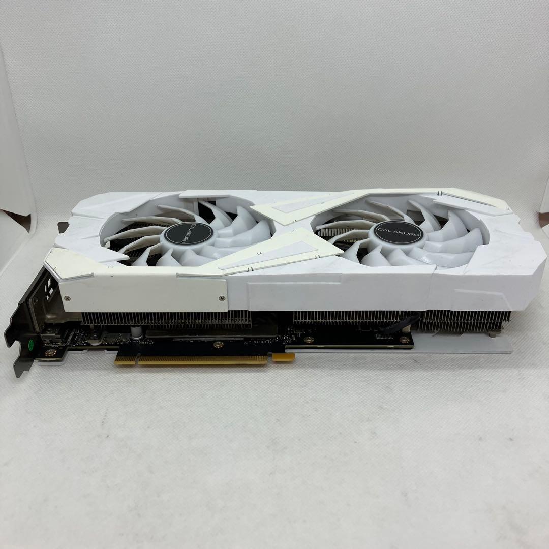 グラフィックボード・グラボ・ビデオカード GALAKURO GK-RTX3060Ti-E8GB/WHITE/LHR 167