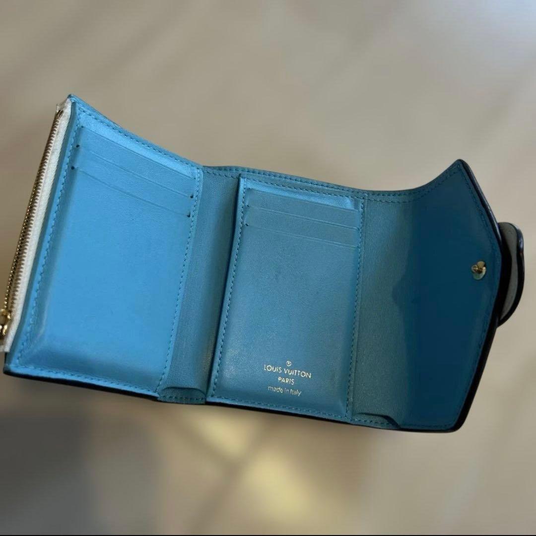 LOUIS VUITTON ホワイト 三つ折り財布