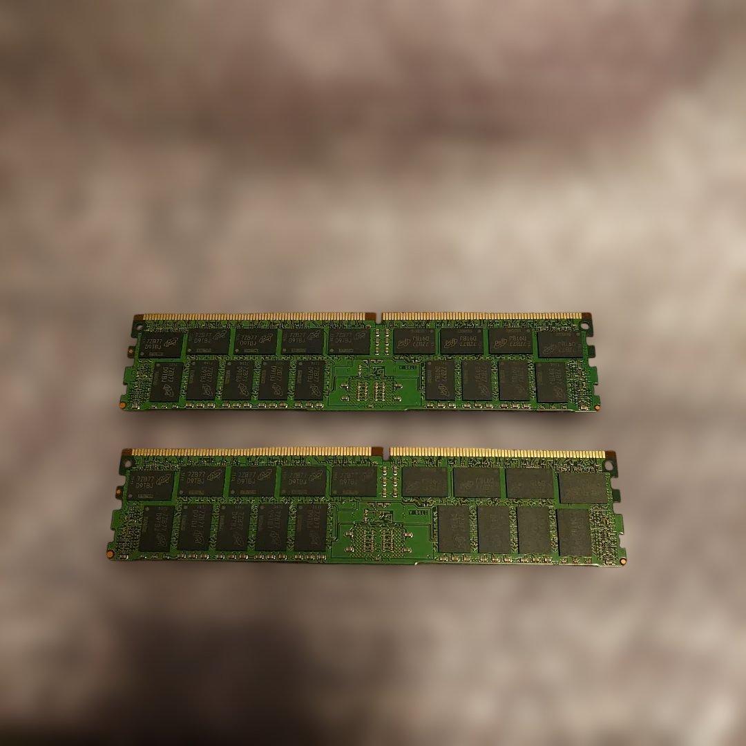 Micron DDR4 PC4-2400T 32GB 2枚 64GB