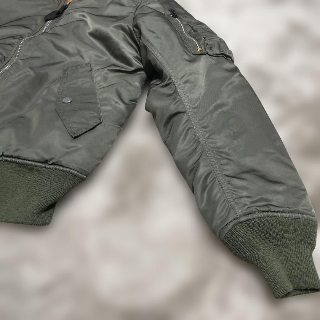 す*み様 Alpha Industries ma-1フライトジャケット セージグ