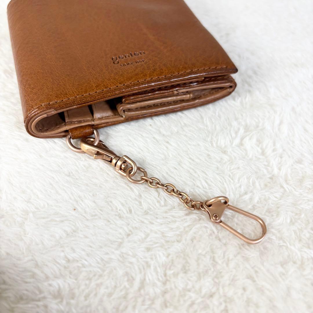 【genten】ゲンテン マキさん別注 フラグメント 折り財布 シンプルライフ