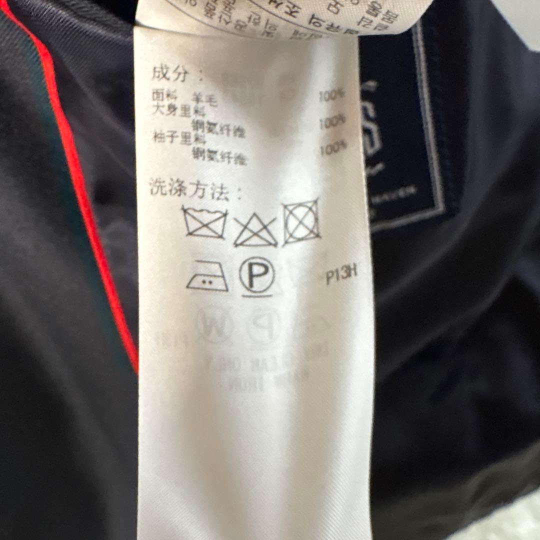 美品✨　ジェイプレス 紺ブレ PEPPIN MERINO 金ボタン A4