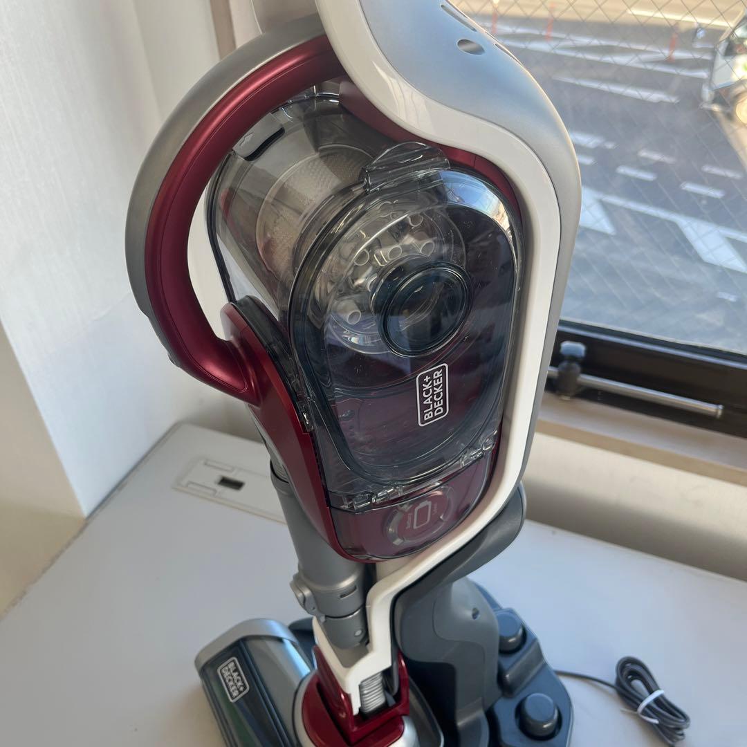 BLACK＆DECKER レッド CS3250-R コードレス サイクロン式