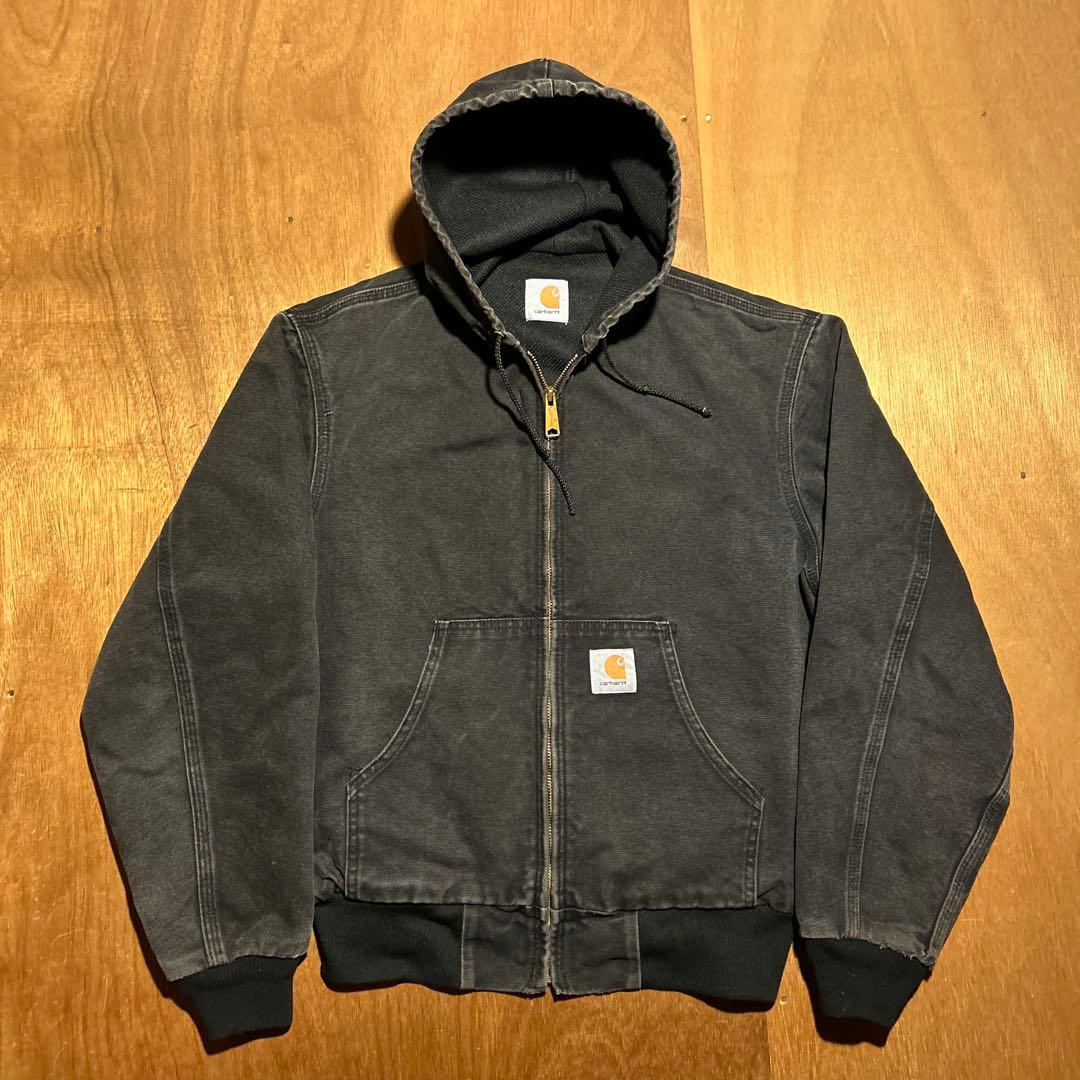 Carhartt 90s USA製 アクティブジャケット ブラック