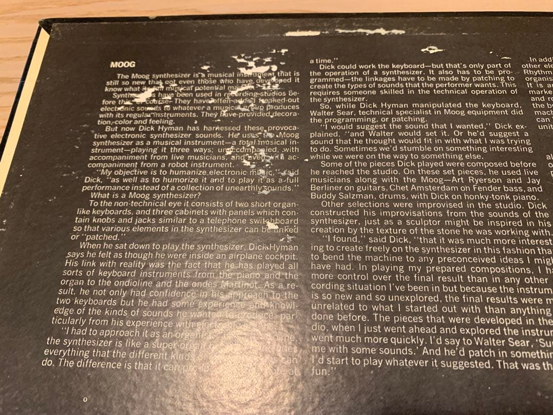 洋楽 MOOGThe Electric Eclectics of Dick Hyman