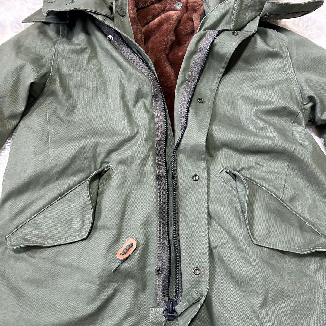 【極美品・未使用級】HARE　モッズコート　カーキ　Mサイズ