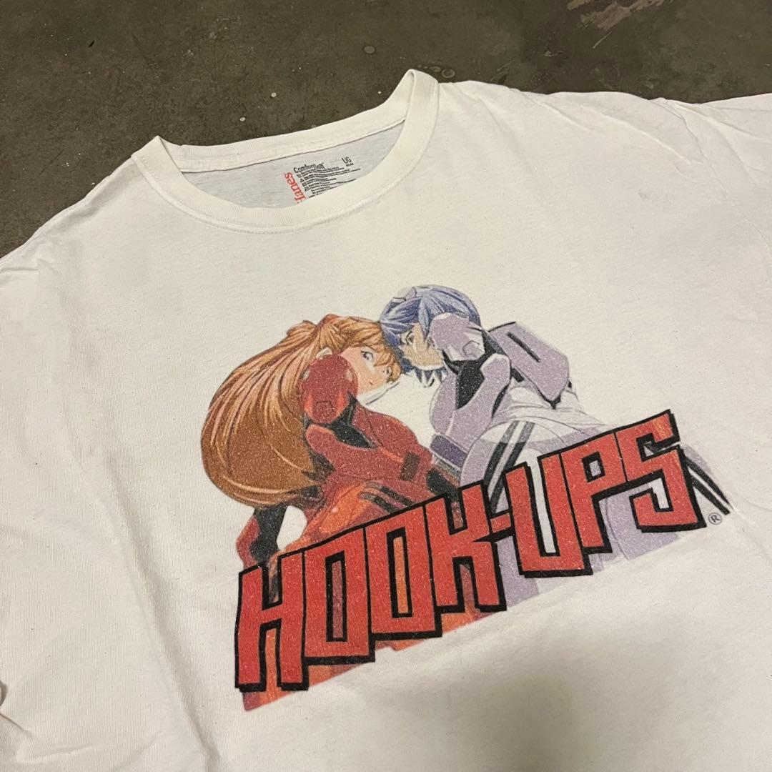 HOOK-UPS エヴァンゲリオン Tシャツ　古着