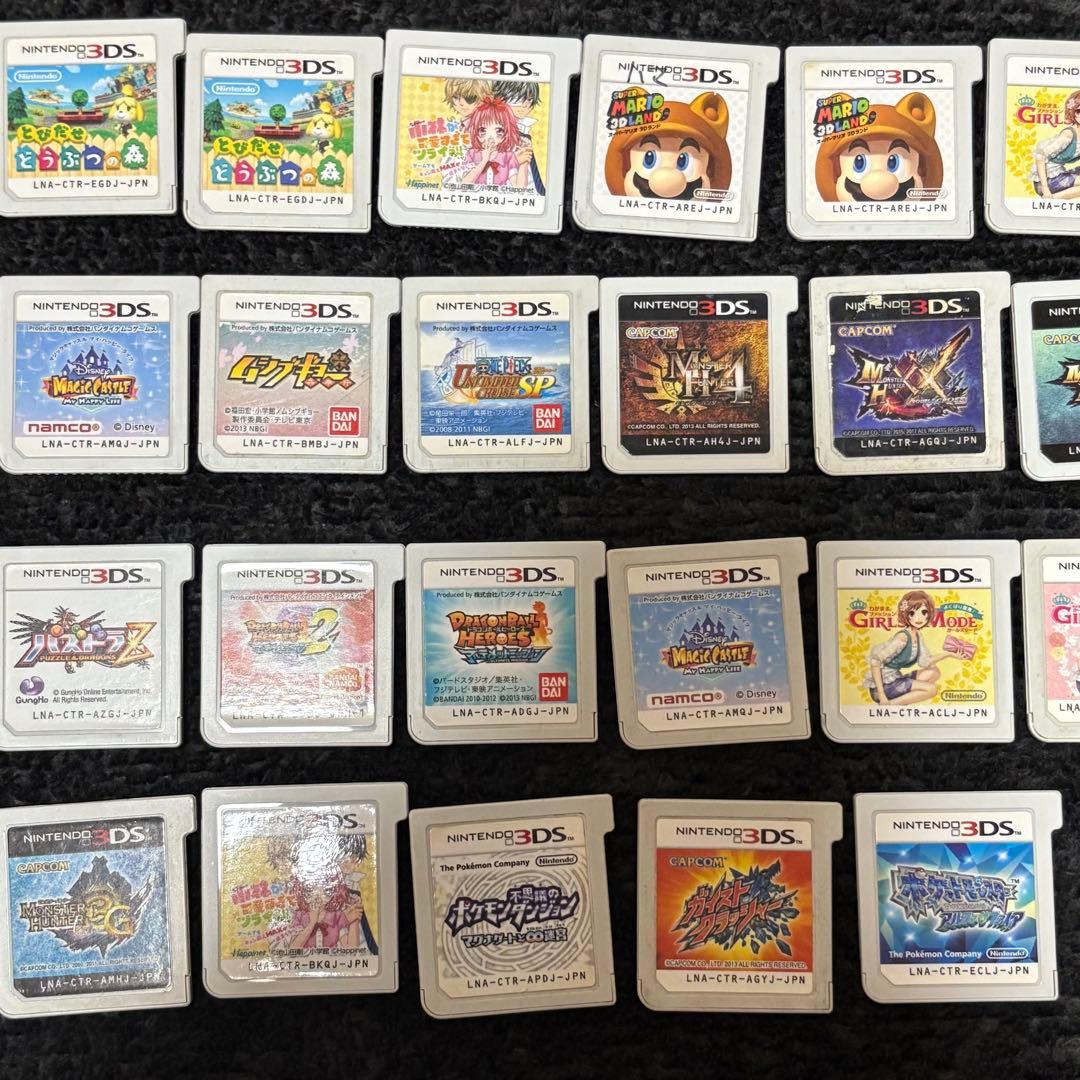 Y*)様 ニンテンドー3DS DS ソフトのみ まとめ売り 55本