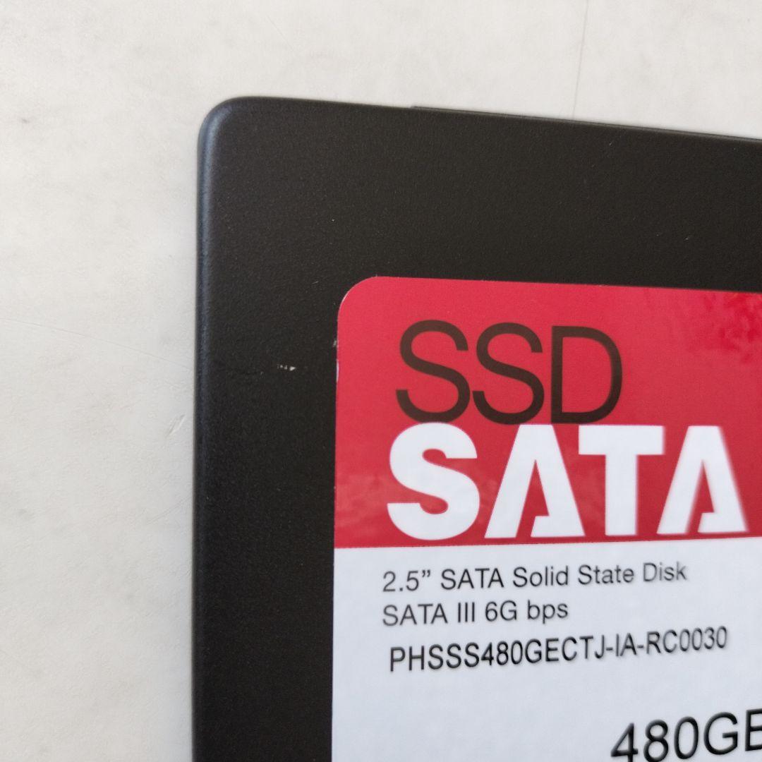 【ほぼ新品】 SSD480GB 使用0時間⑧
