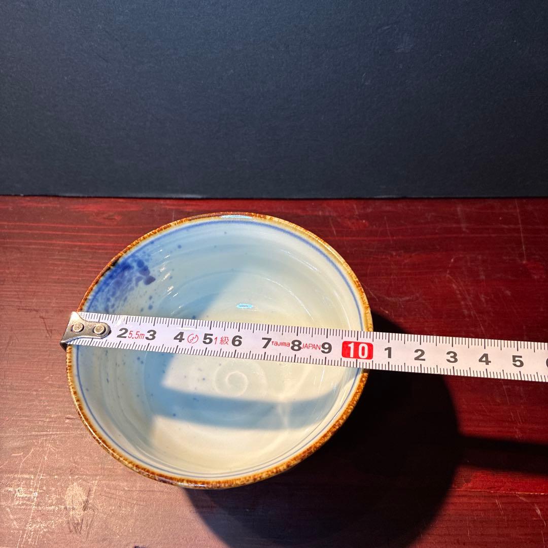 有田焼　福泉窯 青色桜模様の茶碗2個セット
