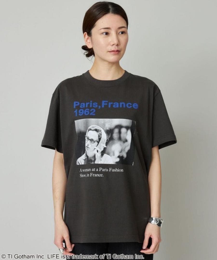 Curensology LIFE PICTURE SLTシャツ（ヨコ）　ブラック