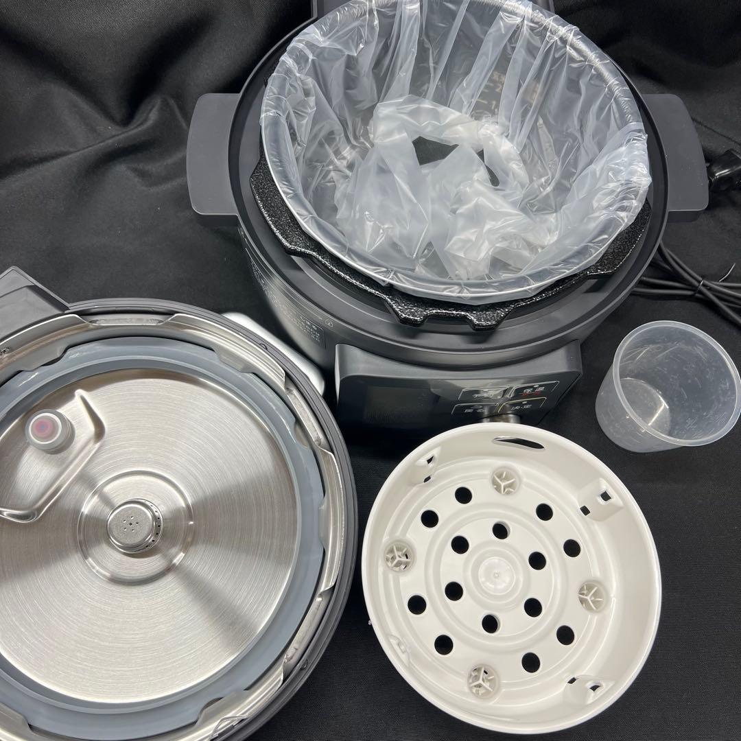 L3【未使用品】アイリスオーヤマ　電気圧力鍋　PMPC-MA2-B 2.2L