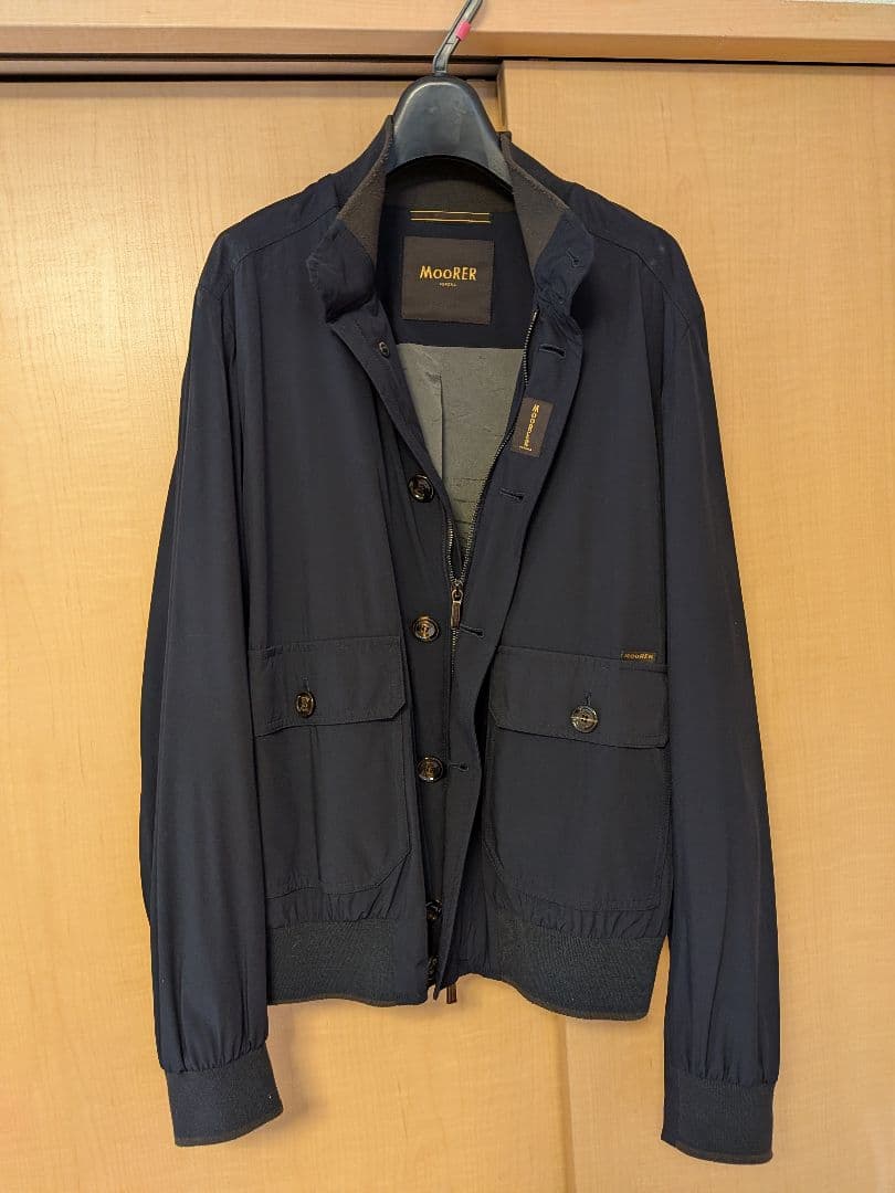 MOORER CARLOS KN ストレッチブルゾン 46“