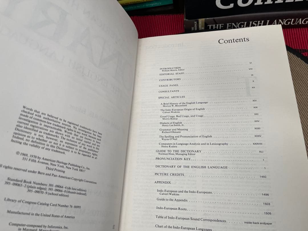 語学・辞書・学習参考書 THE AMERICAN HERITAGE DICTIONARY