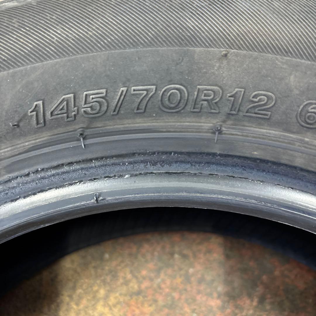 送料込み　145/70R12 BRIDGESTONEサマータイヤ 4本セット