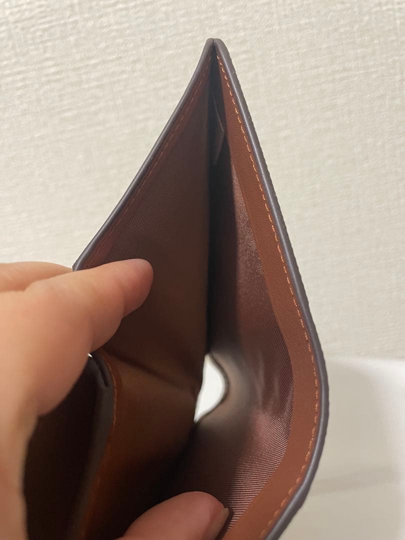 コーチ　レディース　折財布　ブラウン　小銭入れあり　新品　未使用