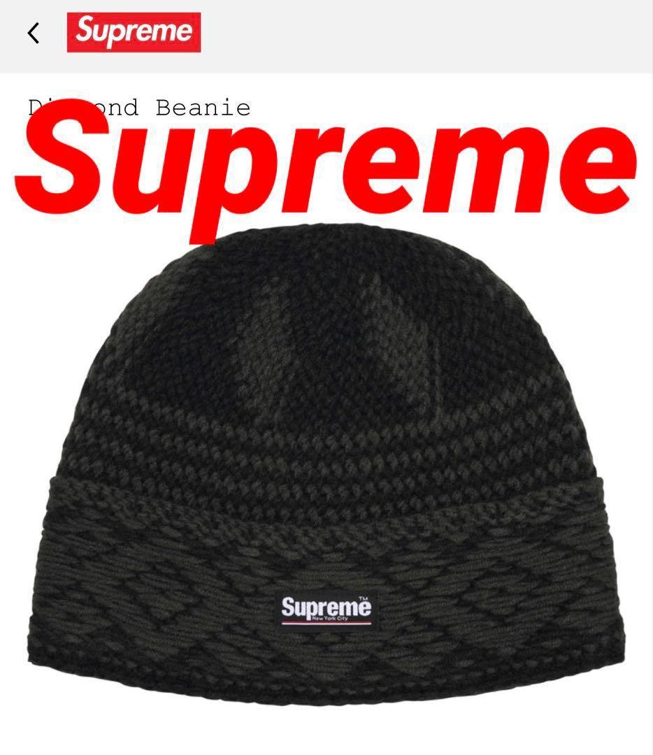supreme ビーニー 黒