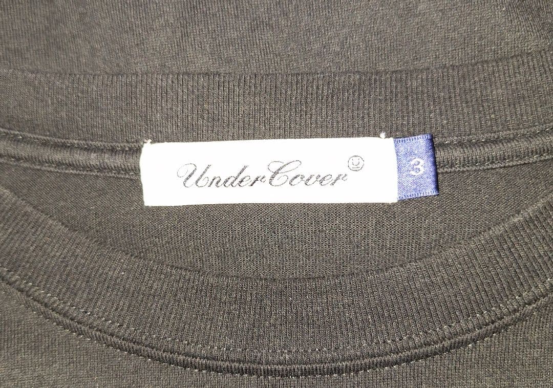 UnderCover ブラック Tシャツ サイズ3