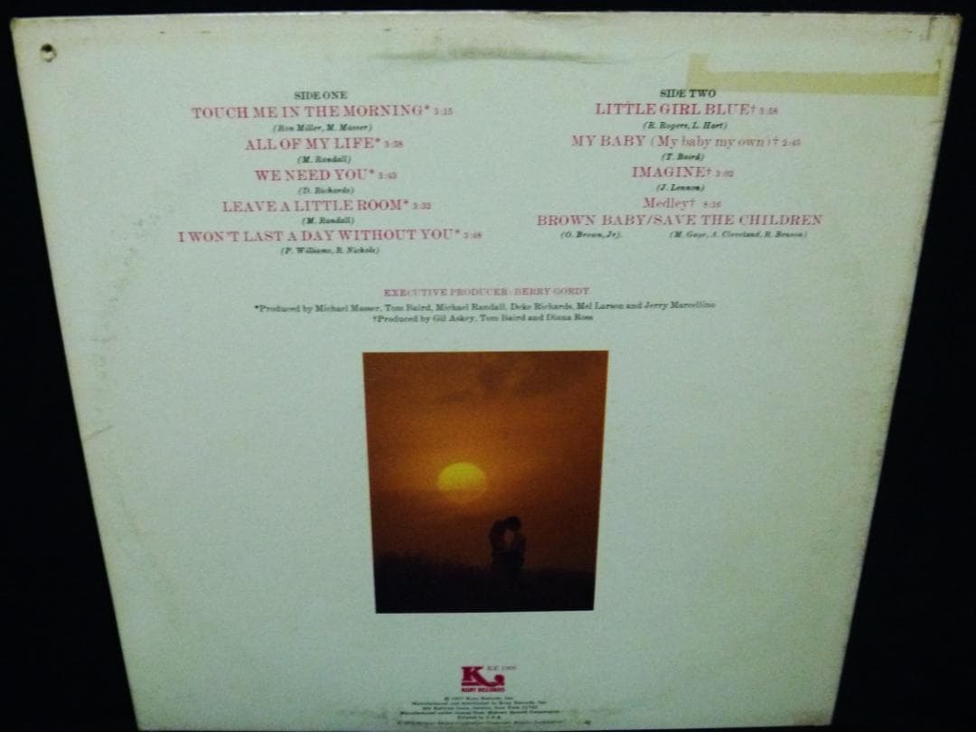 未使用 Diana Ross - Touch Me In The Morning