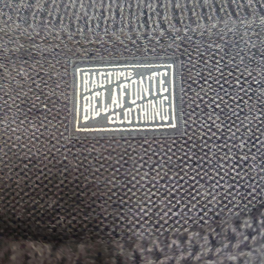 BELAFONTE ダークグレー ウールベスト　本日のみ価格