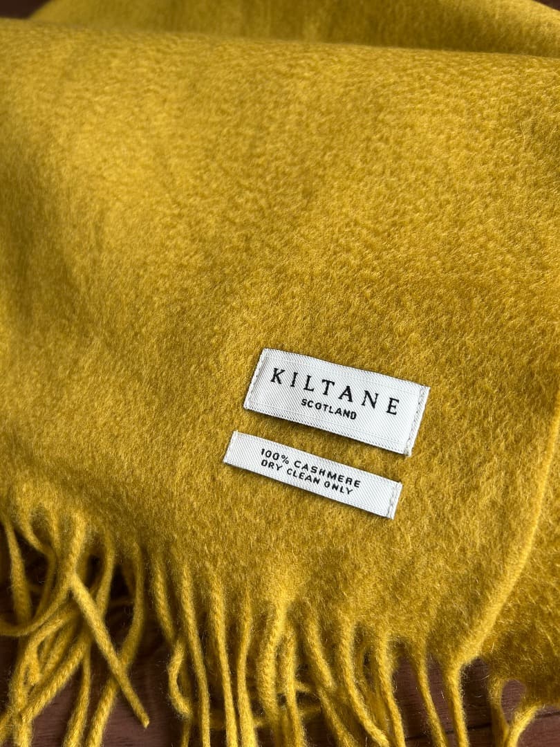 最高級 KILTANE スコットランド製カシミア100%ストール