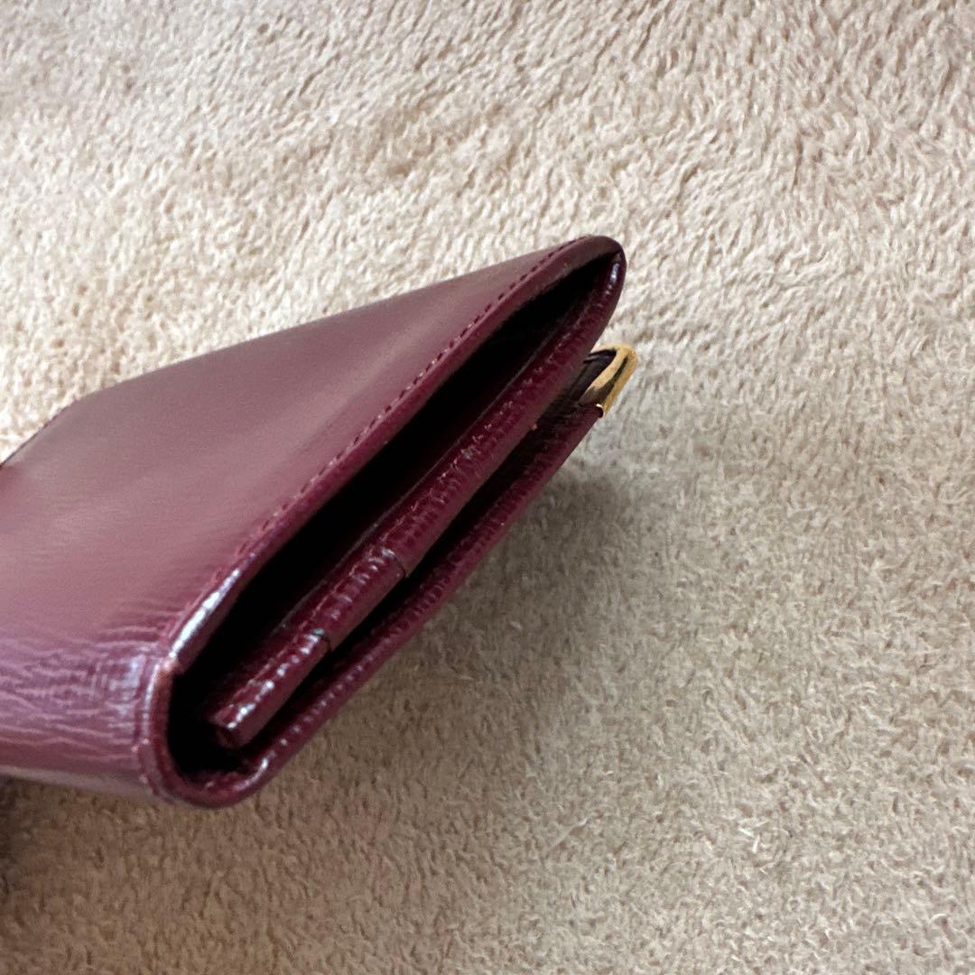 Cartier　カルティエ　名刺入れ　カードケース ボルドー