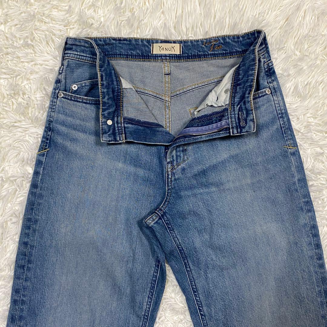 美品✨ YANUK IENA別注 LOWRISE LEA ストレートデニム