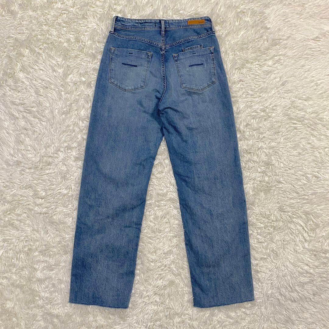 美品✨ YANUK IENA別注 LOWRISE LEA ストレートデニム