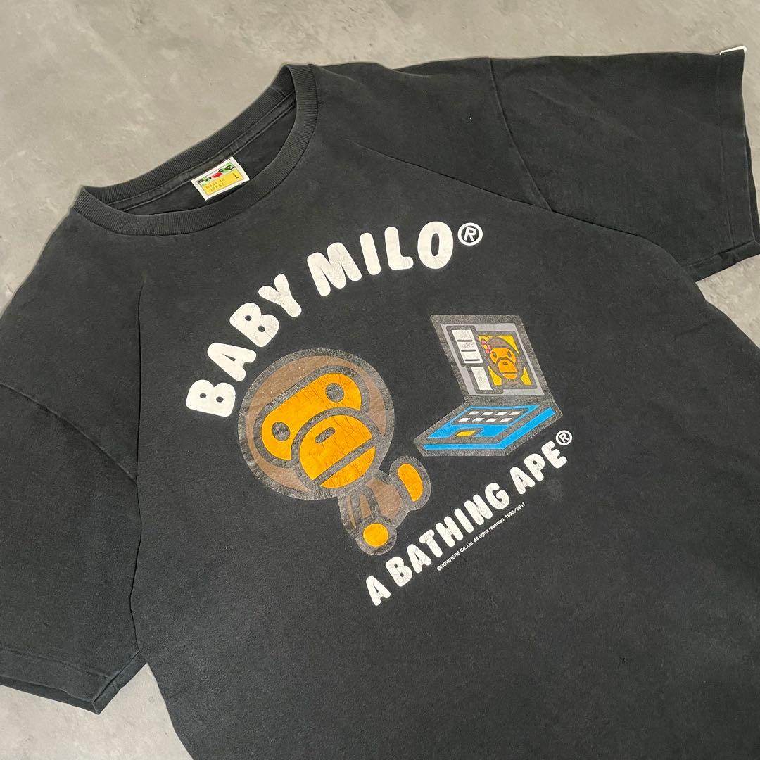 トップス A BATHING APE BABYMILO Printed T shirt