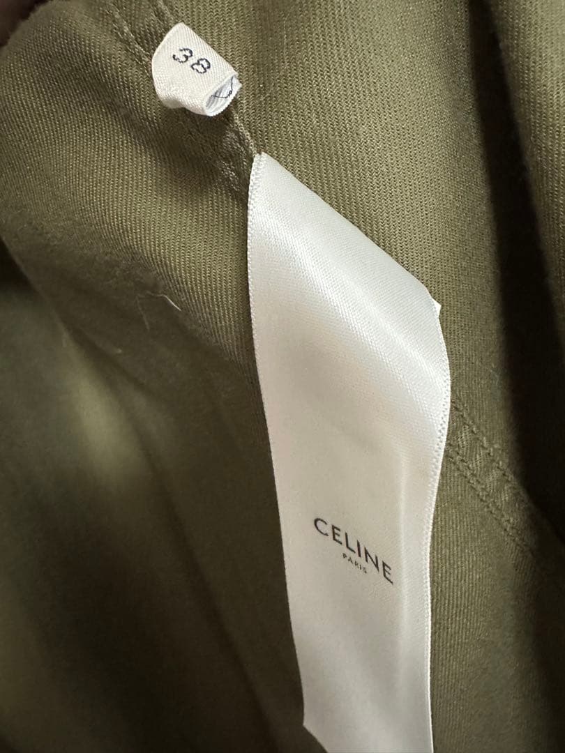 CELINE ミリタリージャケット オリーブグリーン　お値段交渉どうぞ！