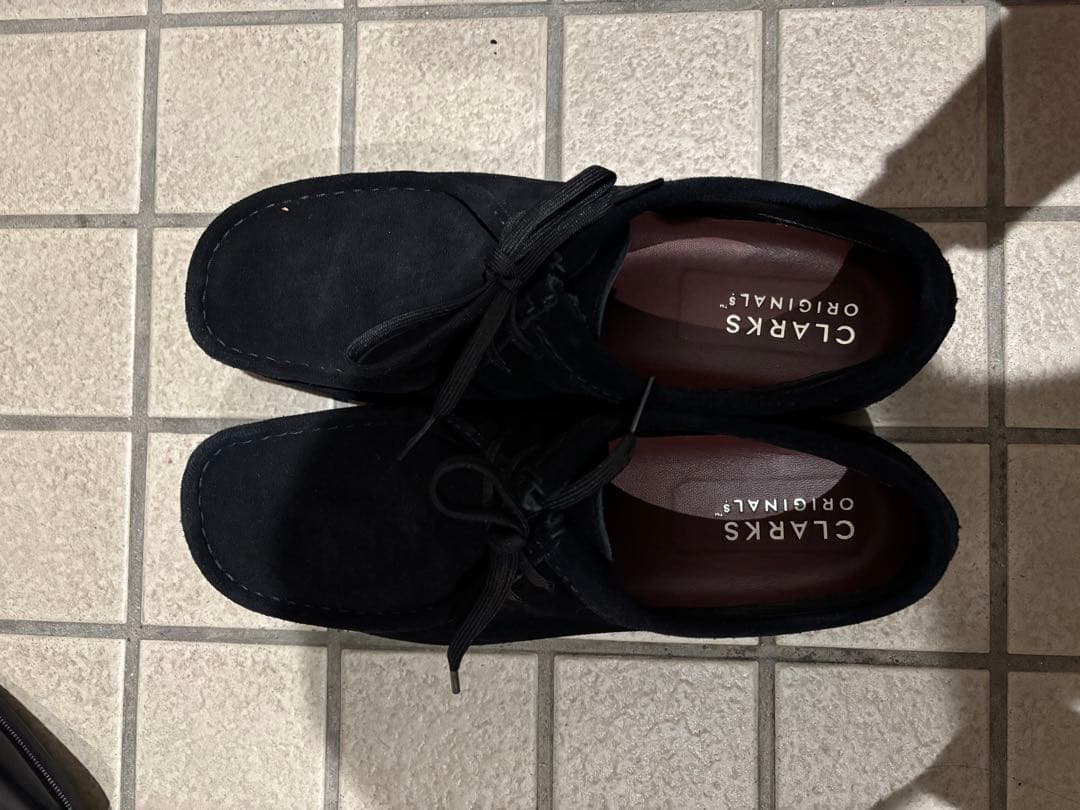Clarks クラークス ワラビー ゴアテックス GTX UK8 1/2ブラック